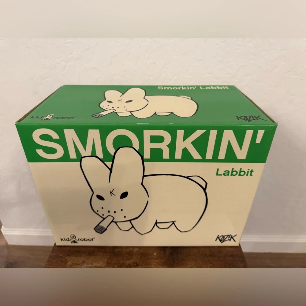 Frank Kozik SIGNED Kidrobot 10" Blue Labbit - Picture 4 of 11